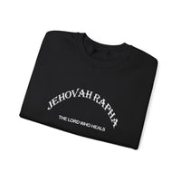 Load image into Gallery viewer, Jehovah Rapha Sweatshirt, The Lord Who Heals, Christian Unisex Faith Pullover
