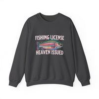 Load image into Gallery viewer, Fishing License - Heaven Issued Sweatshirt
