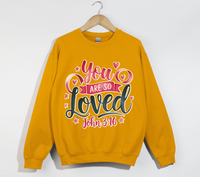 Load image into Gallery viewer, You Are So Loved - Women&#39;s Christian Sweatshirt
