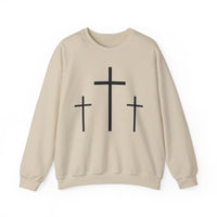 Load image into Gallery viewer, Easter Sweatshirt, Cross Shirt, Resurrection Christian Faith, Jesus Shirt