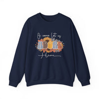 Load image into Gallery viewer, Oh Come Let Us Adore Him, Floral Christian Shirt, Christmas Sweatshirt, Holiday Apparel