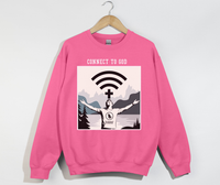 Load image into Gallery viewer, Connect To God, The Password Is Prayer - Christian Sweatshirt