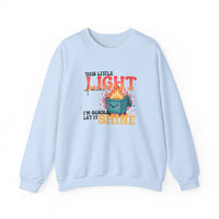 Load image into Gallery viewer, This Little Light of Mine, Mental Health Sweatshirt, Emotional Dumpster Fire Shirt, Funny Sweatshirt