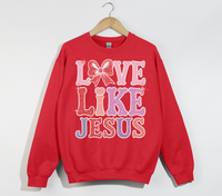 Load image into Gallery viewer, Love Like Jesus - Christian Sweatshirt
