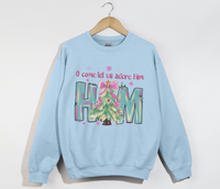Load image into Gallery viewer, Oh Come Let Us Adore Him - Christmas Sweatshirt
