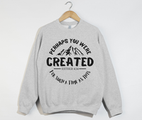 Load image into Gallery viewer, Perhaps You Were Created, For Such A Time As This - Christian Sweatshirt
