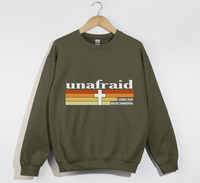 Load image into Gallery viewer, Unafraid, I Know Who Holds Tomorrow - Christian Sweatshirt
