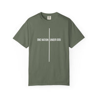 Load image into Gallery viewer, One Nation Under God - Christian Patriotic Men's Comfort Colors Tee