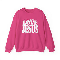 Load image into Gallery viewer, Cool Moms Love Jesus, Christian Sweatshirt, Christian Mom, For Mother's Day Gift