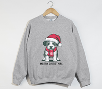 Load image into Gallery viewer, Merry Christmas Puppy Print Sweatshirt
