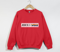 Load image into Gallery viewer, Jesus Woke - Christian Sweatshirt
