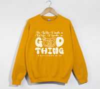Load image into Gallery viewer, He Who Finds A Wife, Finds A Good Thing - Sweatshirt
