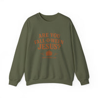 Load image into Gallery viewer, Are You Fall-O-Ween Jesus Shirt | Christian Pumpkin Fall Halloween Scripture Tee
