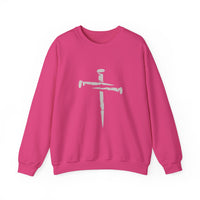 Load image into Gallery viewer, Nail Cross - Women&#39;s Dark Sweatshirt
