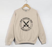 Load image into Gallery viewer, Iron Sharpens Iron - Christian Sweatshirt
