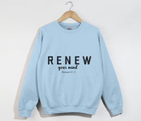 Load image into Gallery viewer, Renew Your Mind - Christian Sweatshirt
