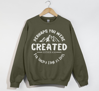 Load image into Gallery viewer, Perhaps You Were Created, For Such A Time As This - Christian Sweatshirt
