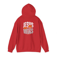 Load image into Gallery viewer, Jesus Always Wins Sweatshirt, 1 Corinthians 15:57, Christian Sweatshirt, Basketball Shirt, Faith Sports, Bible Verse Gift