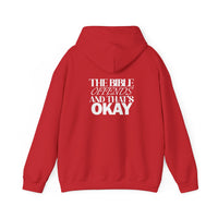 Load image into Gallery viewer, The Bible Offends And That's Okay - Christian Hoodie