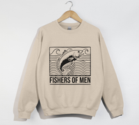 Load image into Gallery viewer, Fishers Of Men - Christian Sweatshirt
