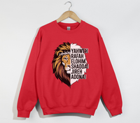 Load image into Gallery viewer, Holy Names Of The Lord - Christian Sweatshirt
