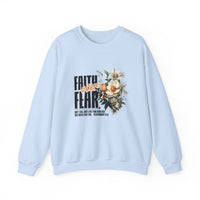 Load image into Gallery viewer, Faith Over Fear, Women's Floral Shirt, Christian Sweatshirt, Bible Verse Gift, Faith Shirt