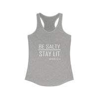 Load image into Gallery viewer, Racerback Tank | Be Salty Stay Lit Women&#39;s Motivational Workout Apparel
