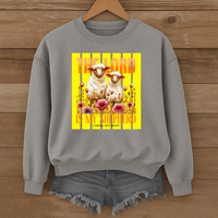 Load image into Gallery viewer, Psalm 23, The Lord Is My Shepherd, Christian Floral Sweatshirt, Bible Verse Shirt