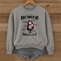 Load image into Gallery viewer, Whole Armor of God, Ephesians 6:11-17, Christian Sweatshirt, Faith Shirt, Bible Verse
