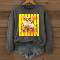 Load image into Gallery viewer, Psalm 23, The Lord Is My Shepherd, Christian Floral Sweatshirt, Bible Verse Shirt