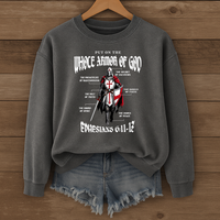 Load image into Gallery viewer, Whole Armor of God, Ephesians 6:11-17, Christian Sweatshirt, Faith Shirt, Bible Verse
