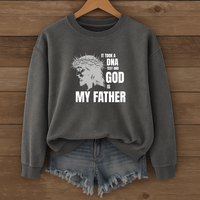 Load image into Gallery viewer, I Took a DNA Test, God Is My Father, Christian Sweatshirt, Faith Gift Ideas, Jesus Shirt