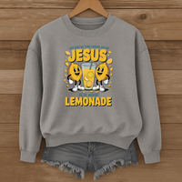Load image into Gallery viewer, Life Gave Me Lemons, Jesus Lemonade Shirt, Christian Sweatshirt, Child of God, Faith Apparel