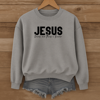 Load image into Gallery viewer, Jesus Loves Me This I Know, Valentine Sweatshirt, Christian Love Sweatshirt, Faith Based Gift, Love Shirt