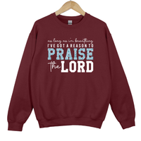 Load image into Gallery viewer, Christian Praise Sweatshirt, As Long As Im Breathing, Ive Got a Reason to Praise the Lord, Faith Shirt
