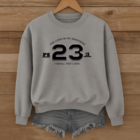 Load image into Gallery viewer, Psalm 23, The Lord Is My Shepherd, Christian Sweatshirt, Bible Verse Shirt