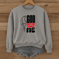 Load image into Gallery viewer, God Don't Play About Me, Jesus Shirt, Christian Catholic Sweatshirt, Faith Based Pullover, Religious Gift