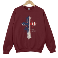 Load image into Gallery viewer, Faith Freedom 250 Years Shirt, 1776 2026 Patriotic Eagle, Christian American Cross Shirt, USA Independence Gift