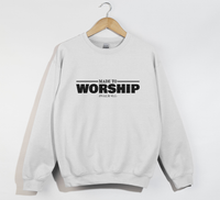 Load image into Gallery viewer, Made To Worship - Christian Sweatshirt
