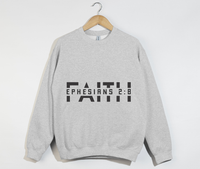 Load image into Gallery viewer, Faith - Ephesians 2:8 Christian Sweatshirt