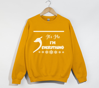 Load image into Gallery viewer, It&#39;s Me I&#39;m Everything - Christmas Sweatshirt
