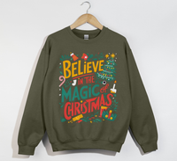 Load image into Gallery viewer, Believe In The Magic Of Christmas - Sweatshirt