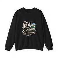Load image into Gallery viewer, The Lord Is My Shepherd - Women&#39;s Dark Sweatshirt
