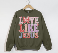 Load image into Gallery viewer, Love Like Jesus - Christian Sweatshirt
