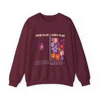 Load image into Gallery viewer, Your Plan Gods Plan Sweatshirt
