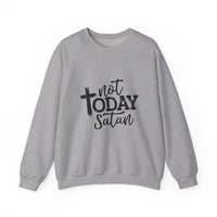 Load image into Gallery viewer, Not Today Satan - Women&#39;s Sweatshirt
