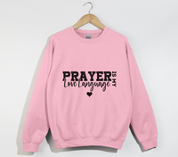 Load image into Gallery viewer, Prayer Is My Love Language - Christian Sweatshirt

