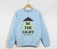 Load image into Gallery viewer, Be The Light - Christian Sweatshirt