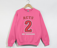 Load image into Gallery viewer, Acts 2 Holy Beginnings - Christian Sweatshirt