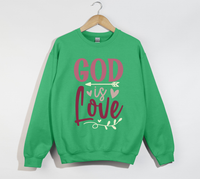 Load image into Gallery viewer, God Is Love - Christian Sweatshirt
